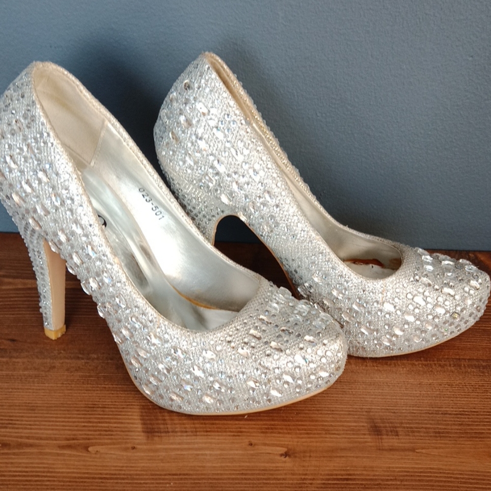 Rhinestones heels